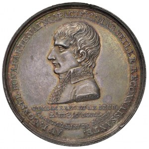 Medaglia 1802 Colonna di Napoleone a Marsiglia. D/ AU I...