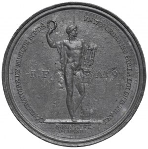 Medaile 1802 Hudební konzervatoř. D/ Giro: CONSERV...