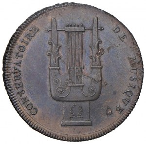 1802 Conservatory of Music medal. D/ On either side: CONS...