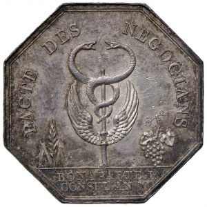 1802 Commercial bank medal. D/ COMPTOIR COMMERCIAL...