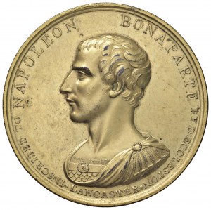 Medal 1802 Dr. Eccleston's tribute to Napoleon. ...