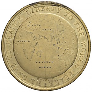 Medal 1802 Dr. Eccleston's tribute to Napoleon. ...