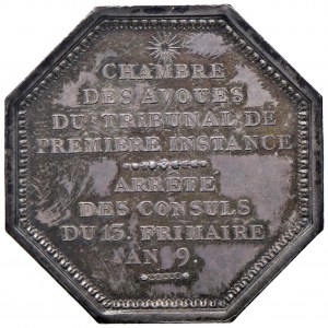 Medal 1802 Lawyers of the Court of First Instance. ...