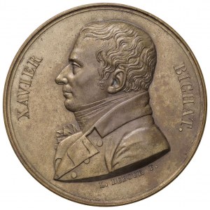 Medal 1802 Tribute to Xavier Bichat. D/ XAVIER BICHAT...