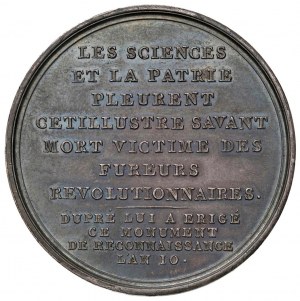 Medaglia 1802 Omaggio a Antoine Laurent Lavoisier, scie...