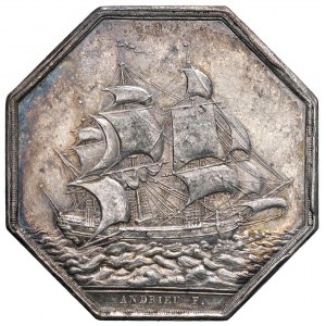 1803 Paris Chamber of Commerce medal. D/ In chorus...