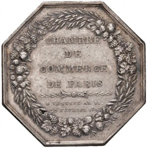 1803 Paris Chamber of Commerce medal. D/ In chorus...