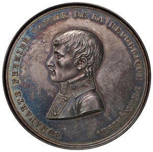 Medal 1803 The city of Lille grateful to Napoleon the first...