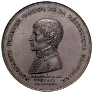 Medal 1803 The city of Lille grateful to Napoleon the first...