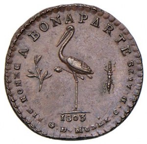 Medal 1803 Peace negotiations with England. D/ G...
