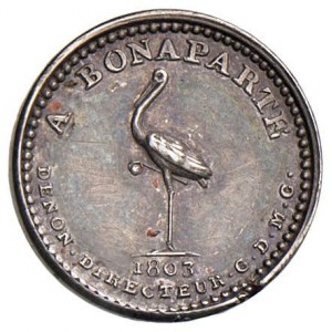 Medaglia 1803 Negoziati di Pace con l’Inghilterra. D/ T...