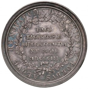 Médaille 1803 Entrée dans la Confédération helvétique de...