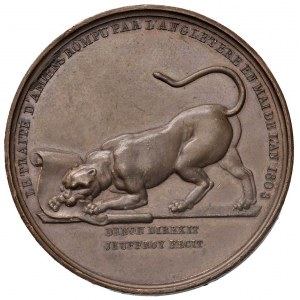 Medaglia 1803 L’Inghilterra rompe il trattato e la Fran...