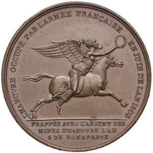 Medaglia 1803 L’Inghilterra rompe il trattato e la Fran...