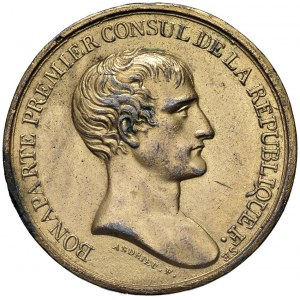 Medaglia 1803 Alla Fedeltà. D/ Giro: BONAPARTE PREMIER ...