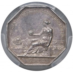 Medaglia 1803 Camera di Commercio di Bordeaux. D/ Giro:...