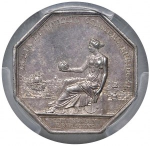1803 Bordeaux Chamber of Commerce medal. D/ Giro:...