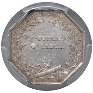Medaglia 1803 Camera di Commercio di Bordeaux. D/ Giro:...