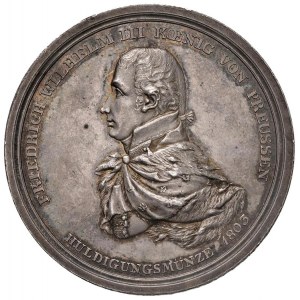Medal 1803 Visit of the King of Prussia Frederick William...