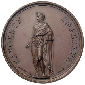 Medal 1804 Promulgation of the Civil Code. D/ Statu...