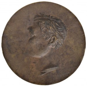 Medaglia uniface 1804 Napoleone Imperatore. D/ Testa la...