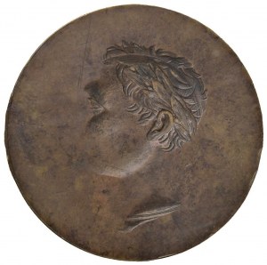 Uniform medal 1804 Napoleon Emperor. D/ Head la...