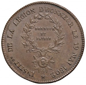 1804 The Order of the Legion of Honor medal. D/ In cer...