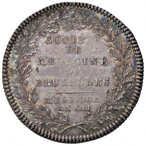 Token 1804 Medical Society of Brussels. D/ Round:.