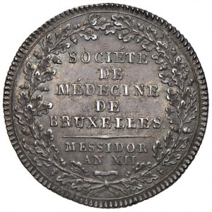 Jeton 1804 Société Médicale de Bruxelles. D/ Comme ...