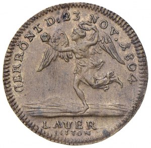 Token 1804 Coronation of Napoleon. D/ NAPOLEON - ...