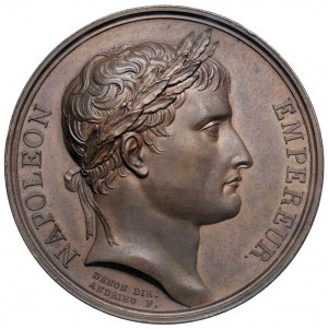 Medal 1804 Coronation of Napoleon. D/ NAPOLEON AND.