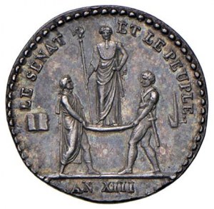 Medal 1804 Coronation of Napoleon. D/ NAPOLEON -...