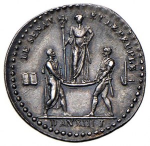 Medal 1804 Coronation of Napoleon. D/ NAPOLEON -...