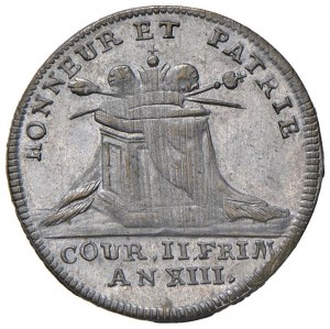 Token 1804 Coronation in Paris. D/ Naked head right...