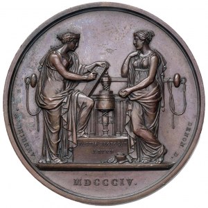 Medal 1804 Reestablishment in Paris of the Mint of the...