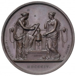 Medaglia 1804 Ristabilimento a Parigi della Zecca delle...