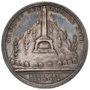 Medaglia 1804 Monumento in onore dei morti nel combatti...