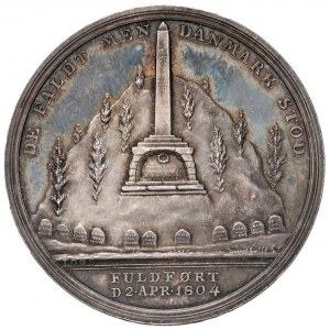 Medal 1804 Monument honoring those who died in the fighting...