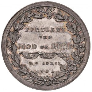 Medaglia 1804 Monumento in onore dei morti nel combatti...
