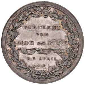 Medal 1804 Monument honoring those who died in the fighting...