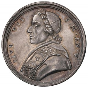 Medal 1804 Journey to Paris of Pius VII for the Coronation of...