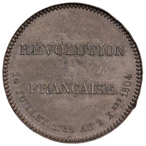 Medaglia 1804 Incoronazione di Napoleone in Notre Dame ...