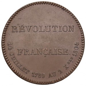 Medaglia 1804 Incoronazione di Napoleone in Notre Dame ...
