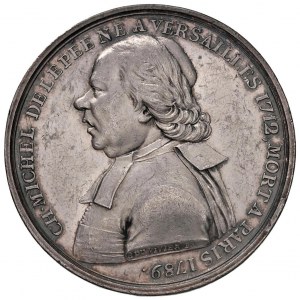 Medal The pope visits the institution of the deaf and dumb. D/...
