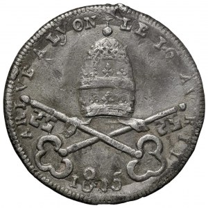 Medal Pius VII's stay in Lyon during the travel...