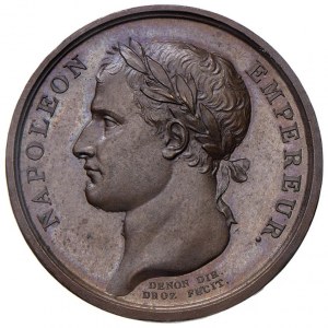 Monument medal in honor of Gen. Desaix. D/ Head.