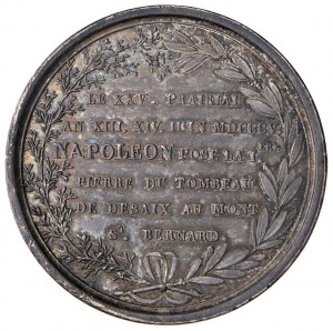 Monument medal in honor of Gen. Desaix. D/ As ...