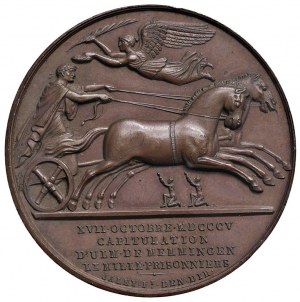 Medal Napoleonic victories of Ulm and Memmingen. D/ T...