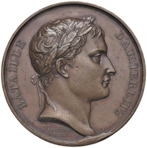 Médaille de la bataille d'Austerlitz. D/ BATAILLE D'AUSTERL...