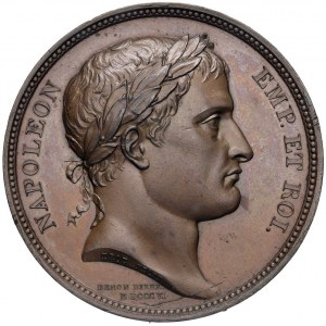 Médaille Napoléon, après la victoire d'Austerlitz, inc...
